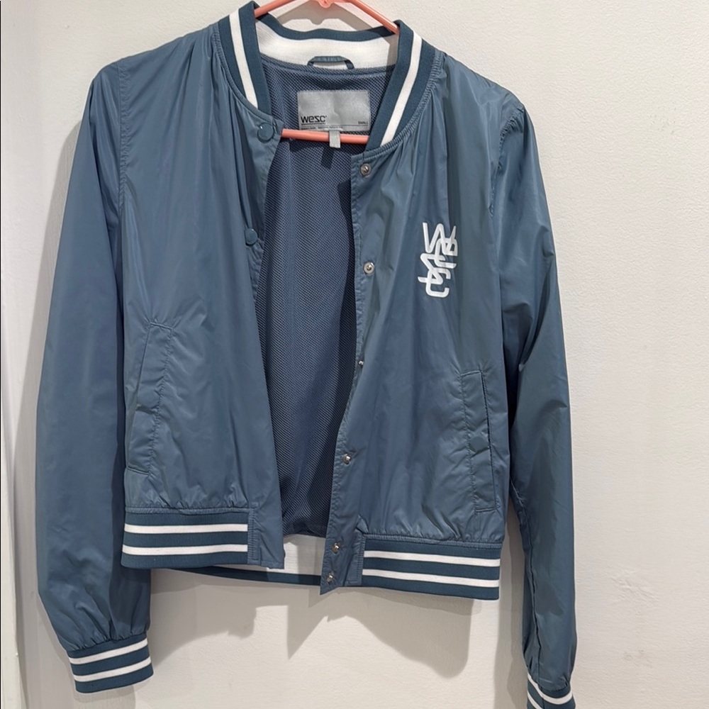 WESC Blue Bomber Jacket